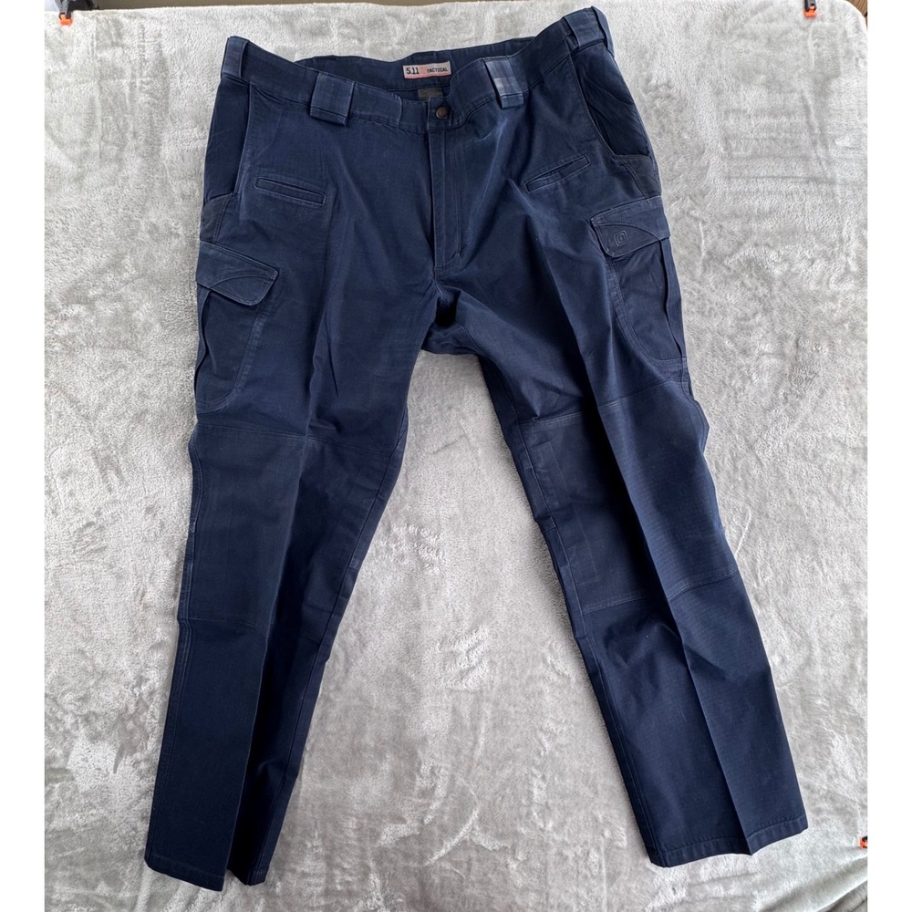 5.11 Tactical‎ Pants 42x30 Navy Cargo Workwear Utility Combat Mens Outdoor